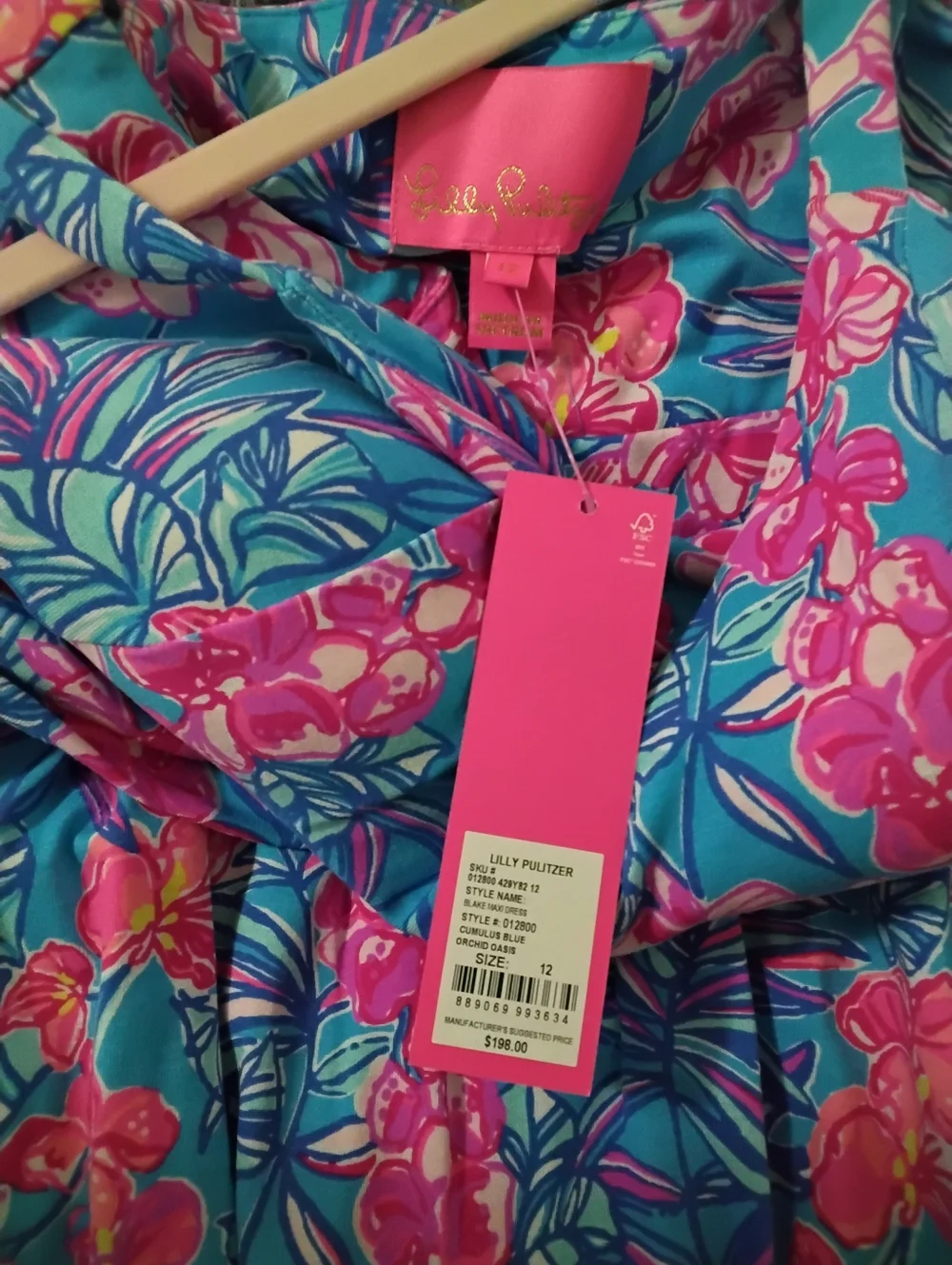 Lilly Pulitzer - Blake Maxi Dress - NWT - Size 12 - Picture 5 of 6